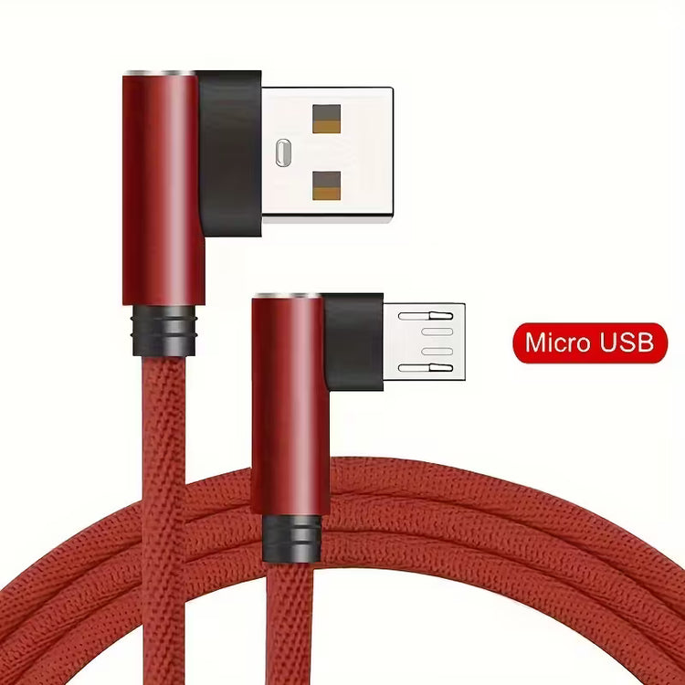 Nylon Micro USB Fast Charging Cable with Matte Finish,