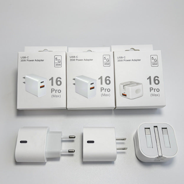 20W USB-A to USB-C PD Wall Charger – US Power Adapter