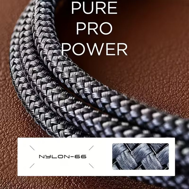 80W+ Heavy-Duty USB-A to USB-C Cable – 2 Meter