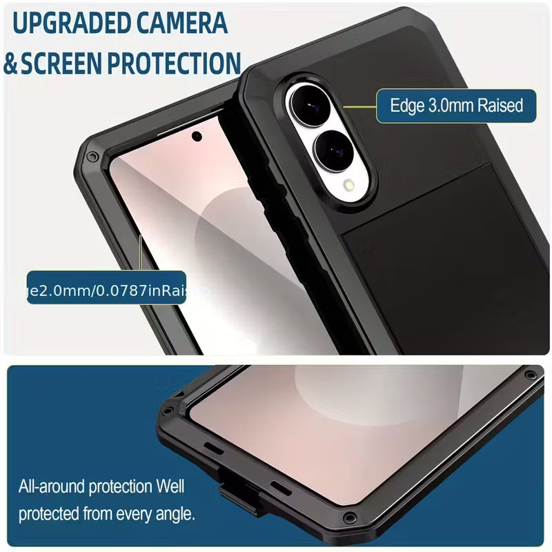 Heavy Metal Shockproof Phone Case – For Samsung Galaxy