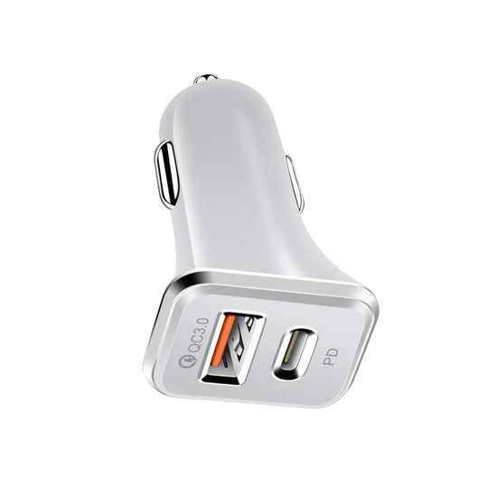 USB Car Charger – QC3.0 Fast Charging Adapter