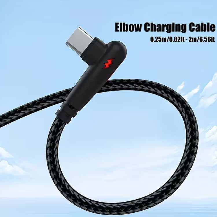 80W+ Heavy-Duty USB-A to USB-C Cable – 2 Meter