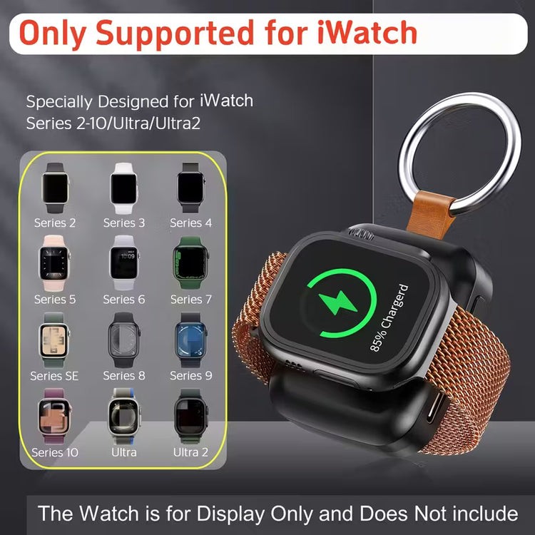  iWatch, Travel Keychain 1200mAh Portable Charger 