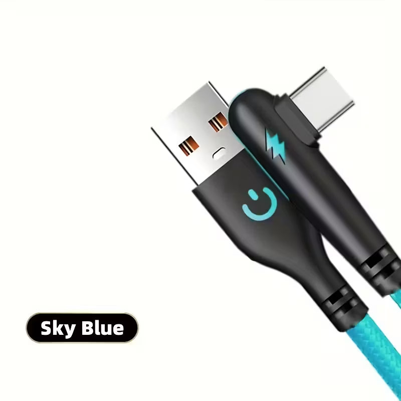 80W+ Heavy-Duty USB-A to USB-C Cable – 2 Meter