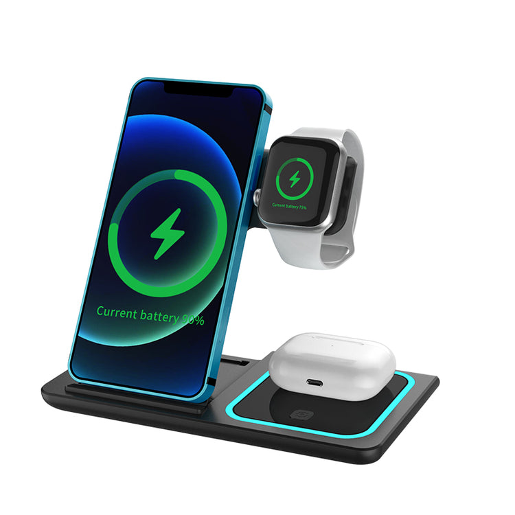 3-in-1 Wireless Charging Station for iPhone by Neohost