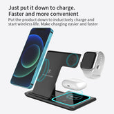 3-in-1 Wireless Charging Station for iPhone by Neohost