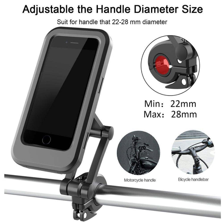 Bike 360° Adjustable Waterproof Smartphone Holder
