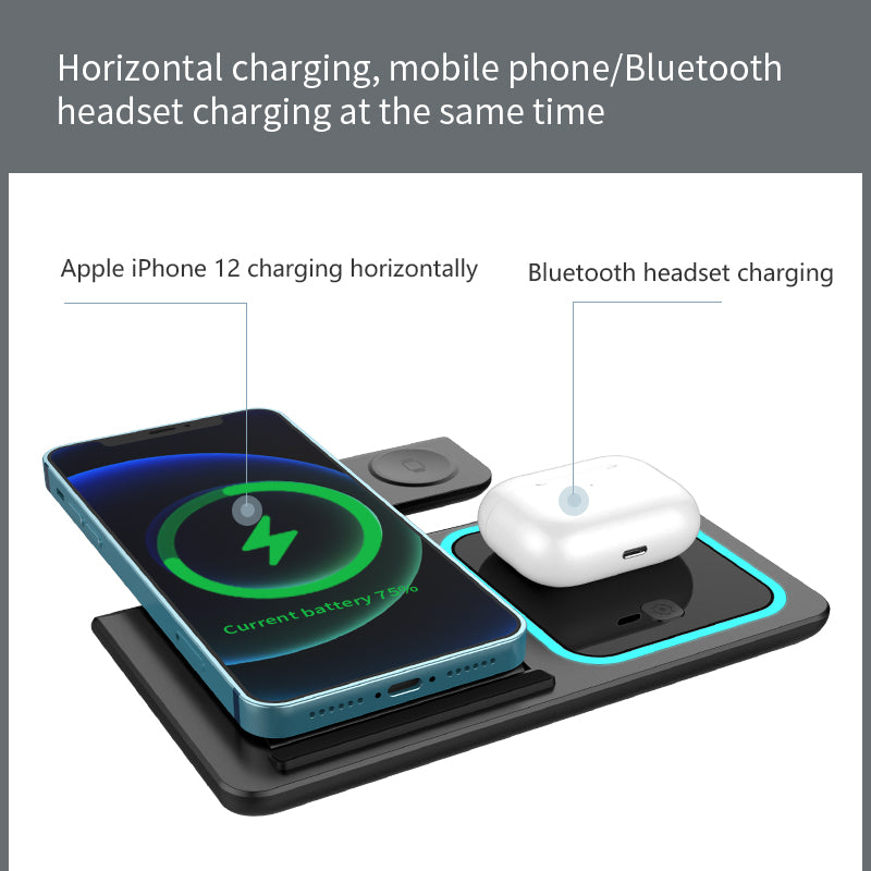 3-in-1 Wireless Charging Station for iPhone by Neohost