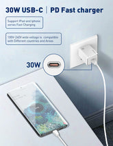  30W PD Fast Charger LDNIO A1508C 30W PD Fast Charger 