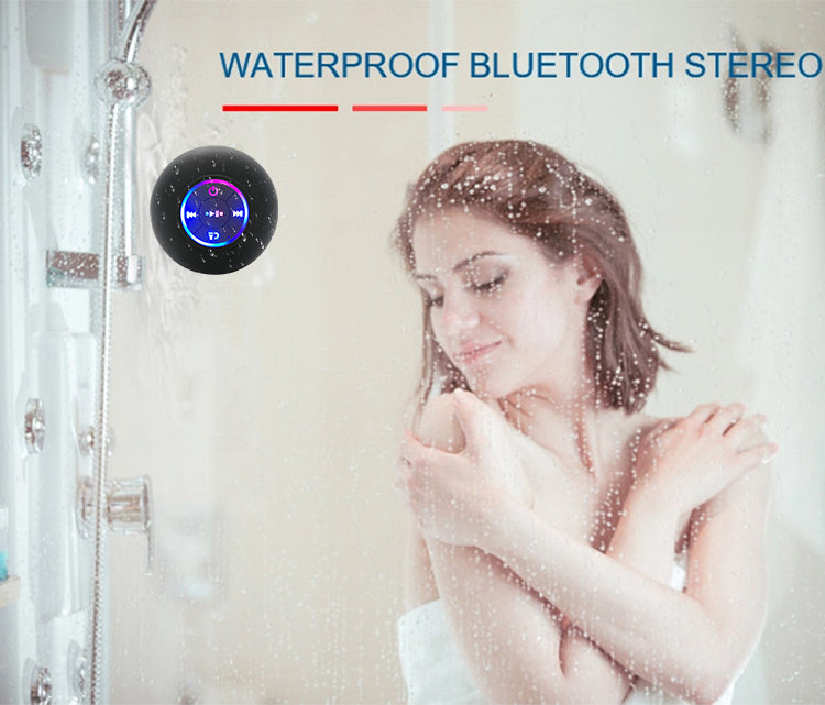 Wireless Bluetooth Speaker - Portable Waterproof Suction Cup
