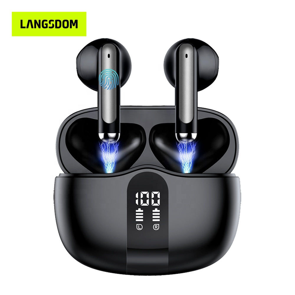 Langsdom TN65 Noise Cancelling Wireless Earbuds