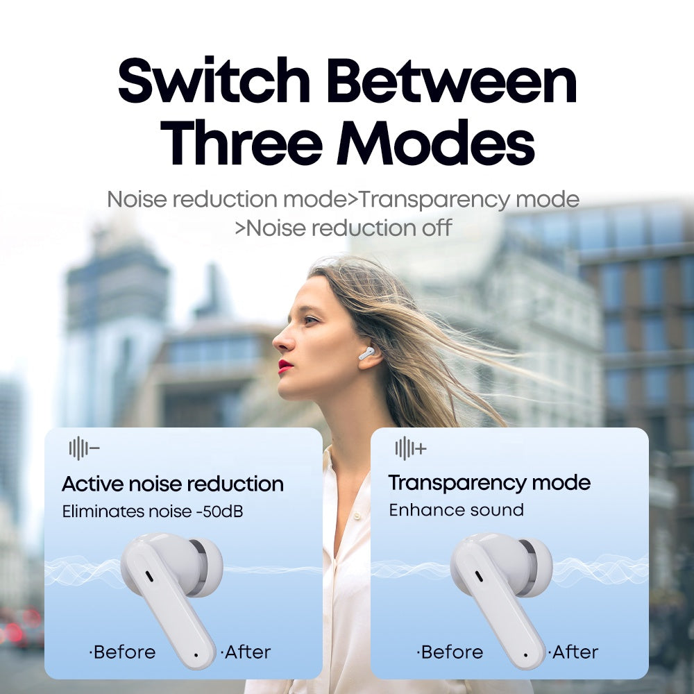 Langsdom TA08 Active Noise Cancelling Wireless Earbuds