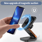 3-in-1 Foldable Magnetic Wireless Charging Station (15W)

