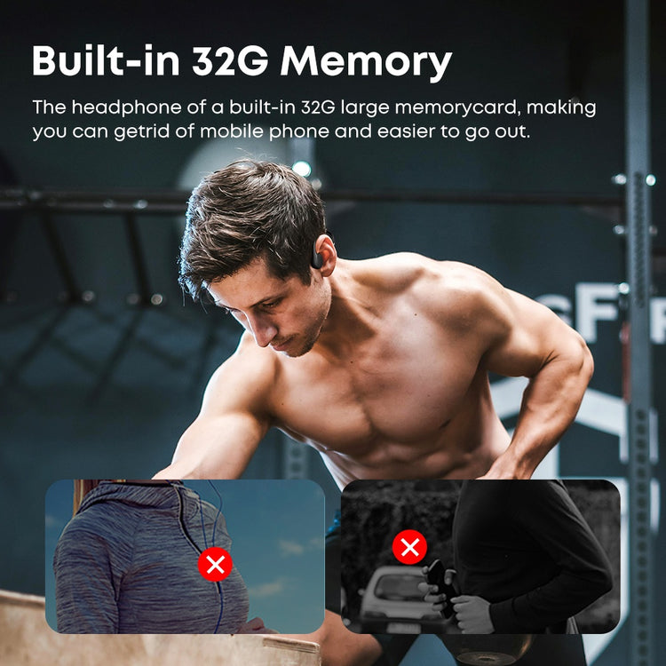 Langsdom IPX8 Swimming Headphones 