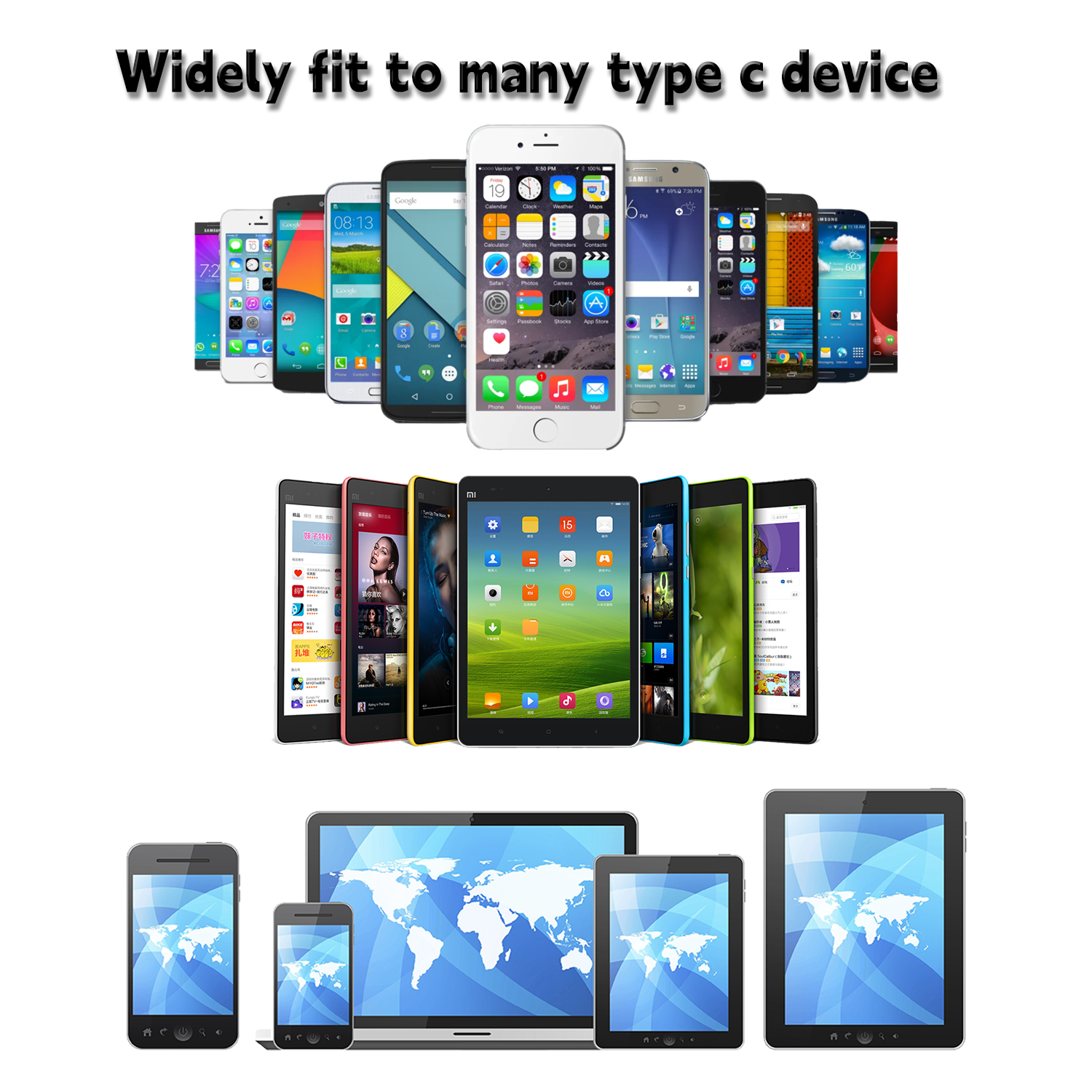 240W Type-C to Type-C Fast Charging Cable with Power Display