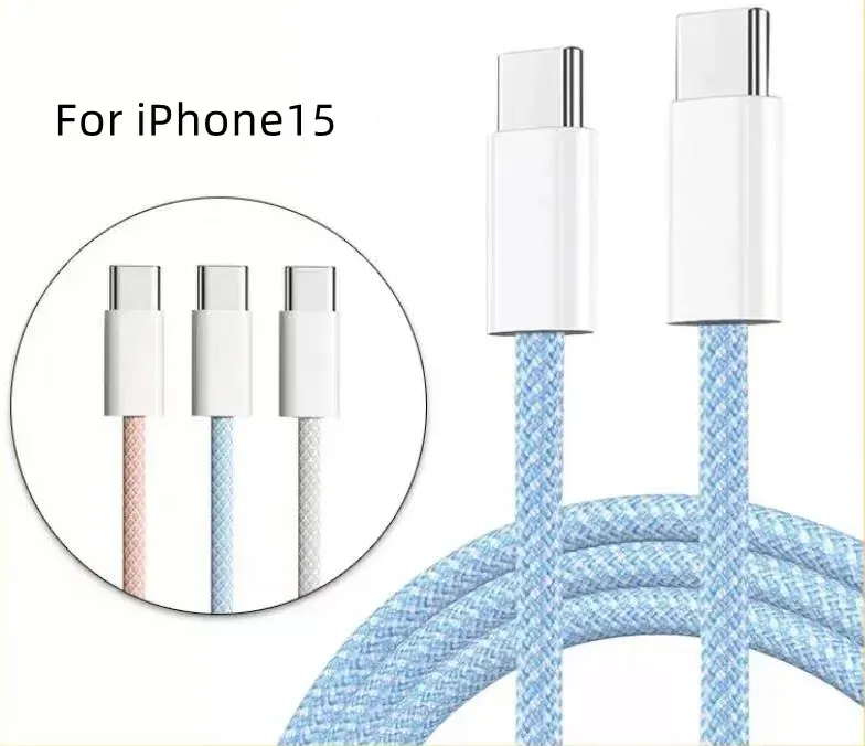 USB-C to USB-C Charging & Data Cable – 60W, 1M Cable Braided