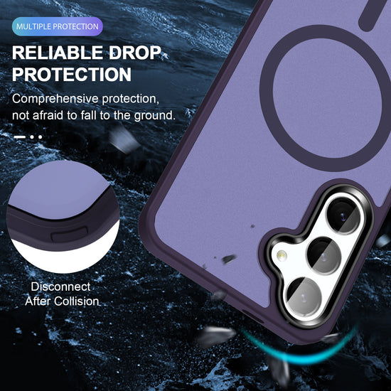 Samsung S Series Shockproof Magnetic Phone Case – Wireless Charging Case