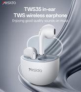 Yesido TWS35 Wireless Bluetooth 5.3 Earphones – Ultra-Clear Sound
