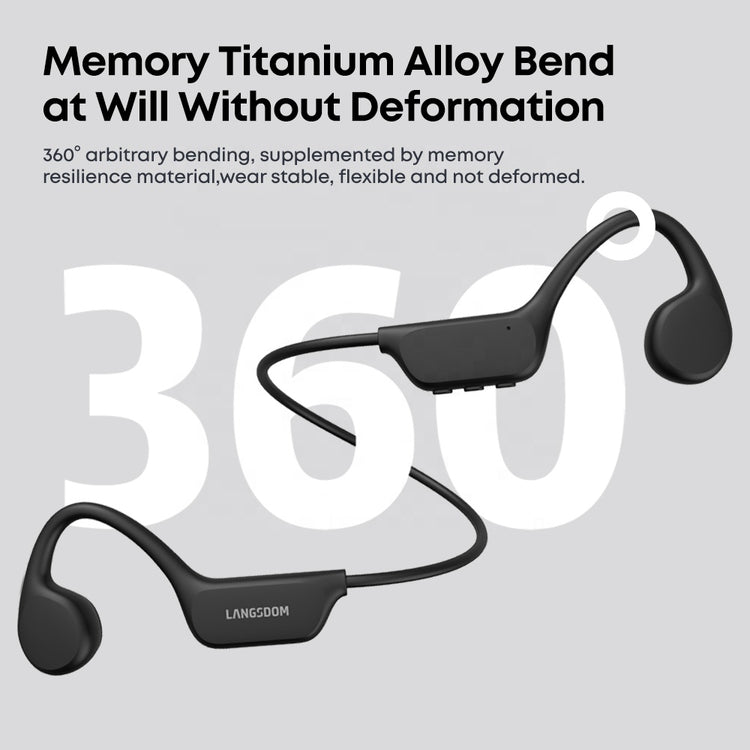 Langsdom IPX8 Swimming Headphones 