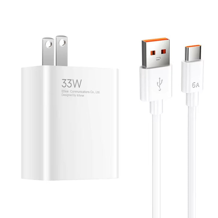 20W PD Charger Set with 33W USB Wall Adapter & Type-C Cable