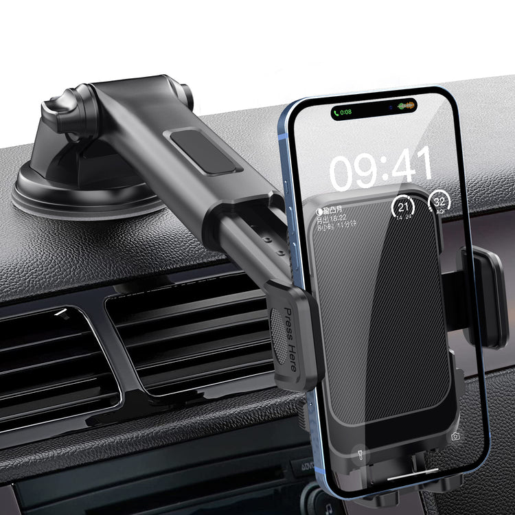 Dashboard Car Phone Holder – Secure Suction Cup Mobile Mount