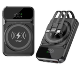 Fast Charge Wireless Power Bank – 4-in-1 Magnetic Wireless Charger