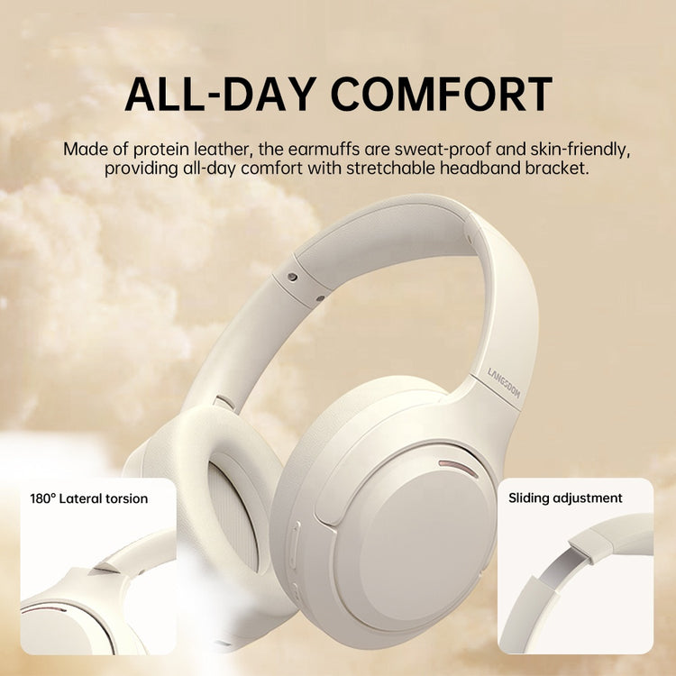 Over-Ear Headphones - Wireless Bluetooth Headset with 70h