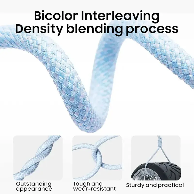 USB-C to USB-C Charging & Data Cable – 60W, 1M Cable Braided