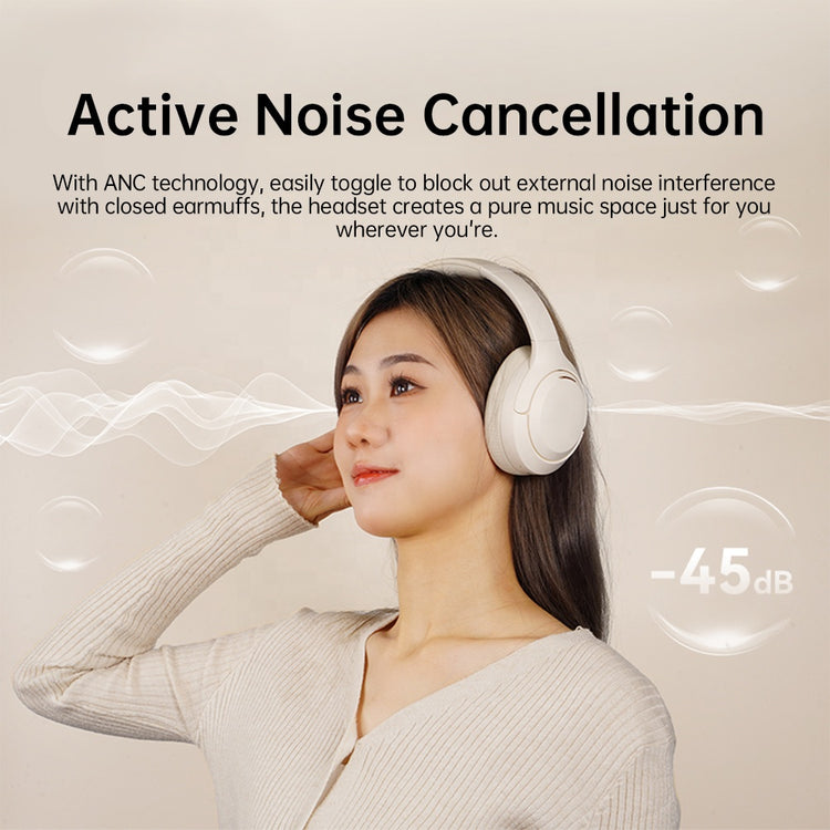 Over-Ear Headphones - Wireless Bluetooth Headset with 70h