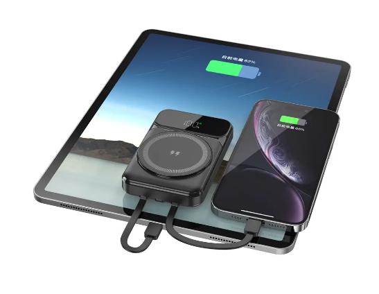 Fast Charge Wireless Power Bank – 4-in-1 Magnetic Wireless Charger