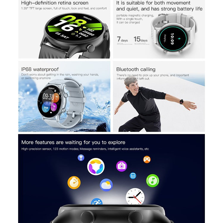 Z178 BT5.3 Smart Watch Fitness Tracker