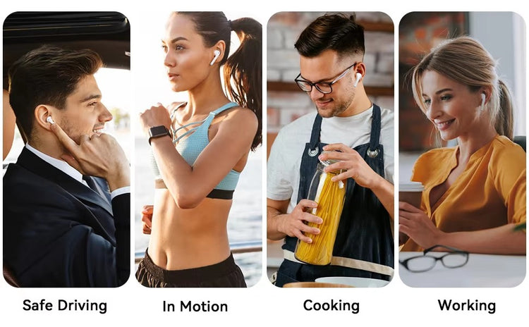 Pro3 Wireless Earbuds with ANC – BT5.3 | IPX7 Waterproof