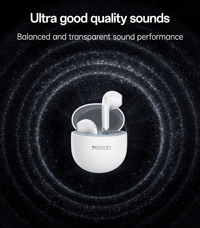 Yesido TWS35 Wireless Bluetooth 5.3 Earphones – Ultra-Clear Sound