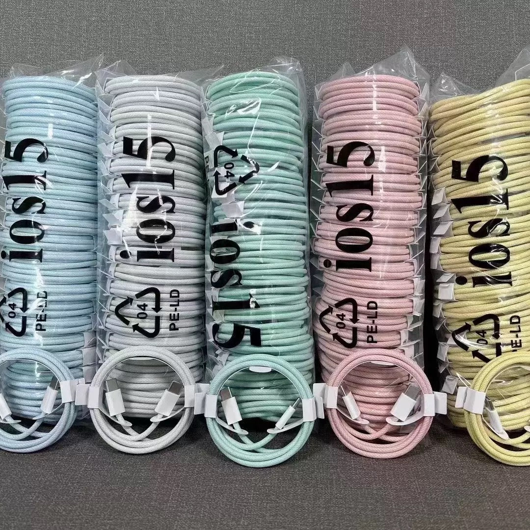 USB-C to USB-C Charging & Data Cable – 60W, 1M Cable Braided