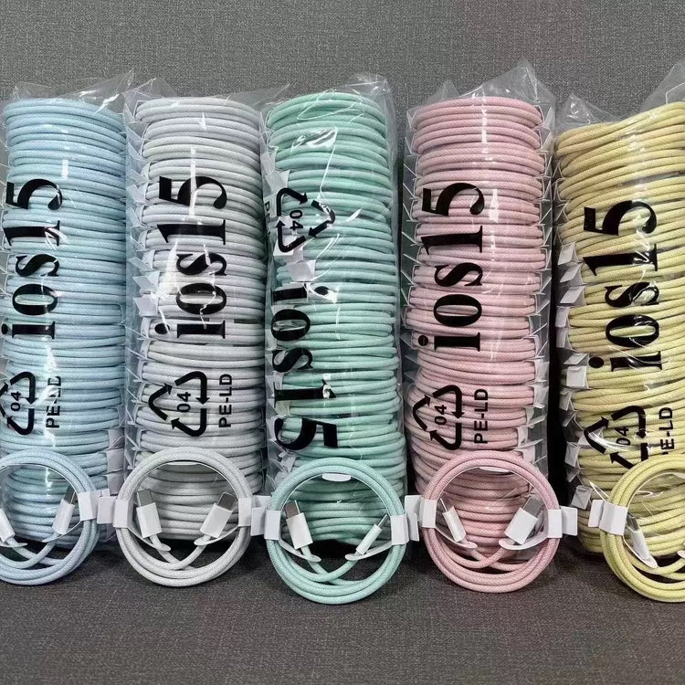 USB-C to USB-C Charging & Data Cable – 60W, 1M Cable Braided