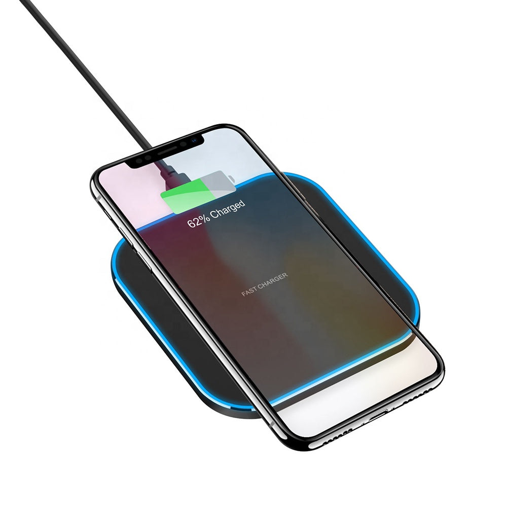 15W Mirror Surface Wireless Charging Pad – Ultra-Slim & Fast Charge