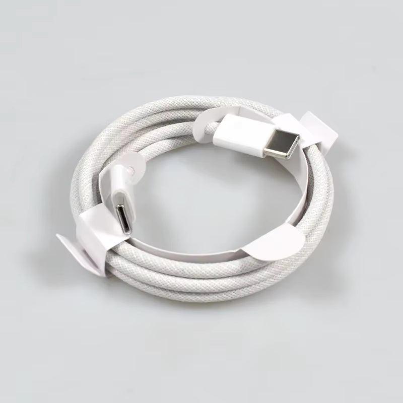 USB Type-C to Type-C 60W Fast Charging Cable – 1M Braided
