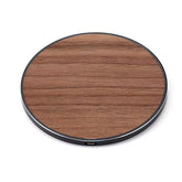 Eco-Friendly Wooden Wireless Charger Pad – 15W Fast Charging