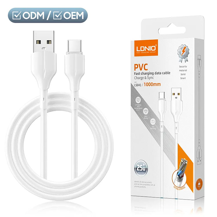 Type-C Fast Charging & Data Cable LDNIO LS852 – 2M 
