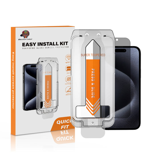 iPhone Screen Protector Installation kit with applicator tool (2 Pack)