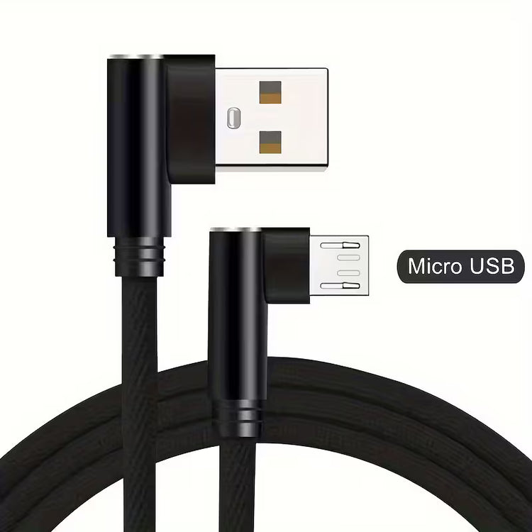 Nylon Micro USB Fast Charging Cable with Matte Finish,