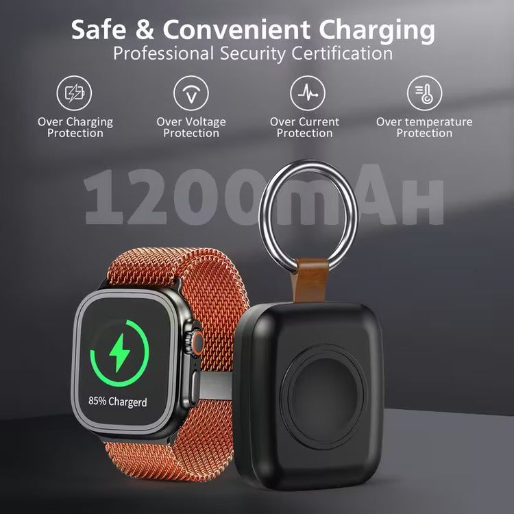  iWatch, Travel Keychain 1200mAh Portable Charger 