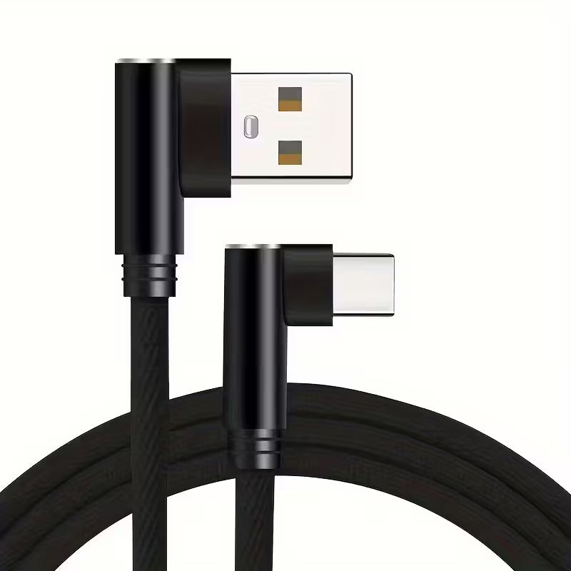 60W Fast Charging USB-C to USB-C Braided Cable with 3.0 Gen 2 Type-C Male to Male Connector,
